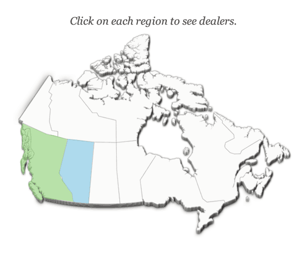 US-Canada Distributor Map