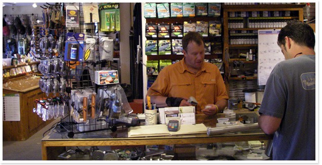 High Desert Anglers counter