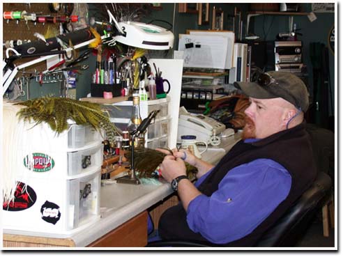 The Otter’s Den takes a casual take on your average fly shop. The Otter’s Den takes a casual take on your average fly shop.