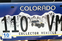 Clyde gets new plates sent to Oregon.