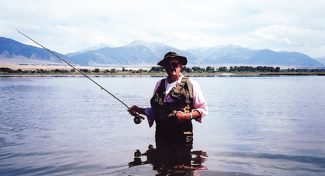 The Madison River’s original wild-trout advocate. The Madison River’s original wild-trout advocate.