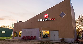Anglers All is a massive two story building, filled with almost everything you could need.