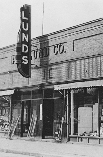 Lund’s Fly Shop came to Wisconsin in 1873, later moving into an old bank.
