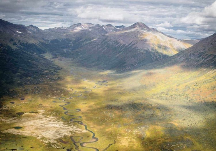 Chasing pike in the Yukon Territory