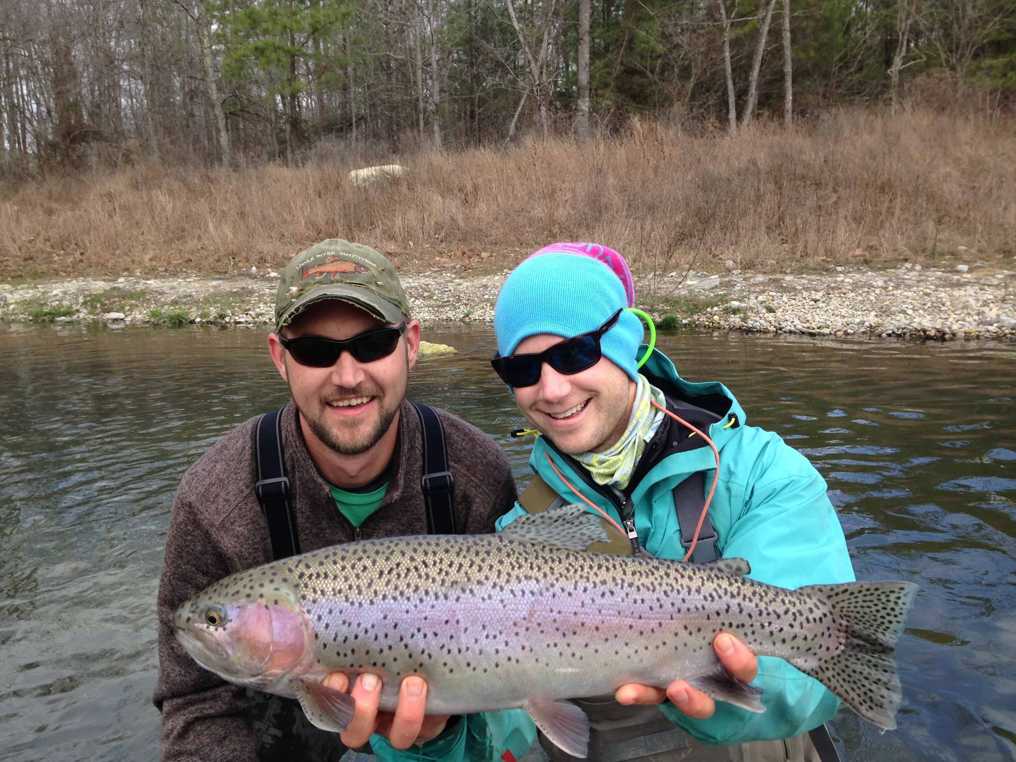 Cumberland River Rainbow Trout flyfishing podcast the Drakecast
