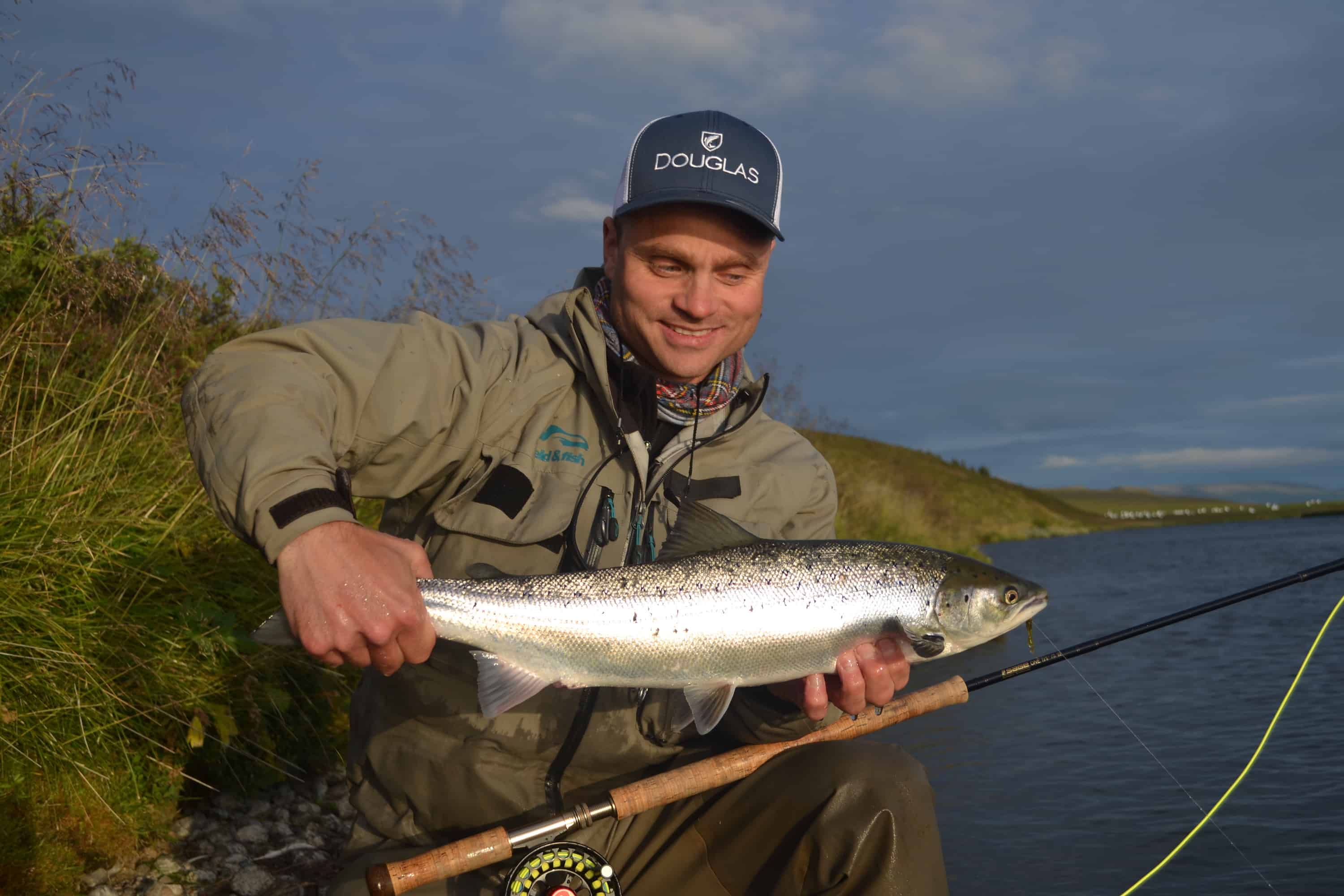 Kristjan Rafnsson Big Laxa Atlantic Salmon Fish Partner The DrakeCast