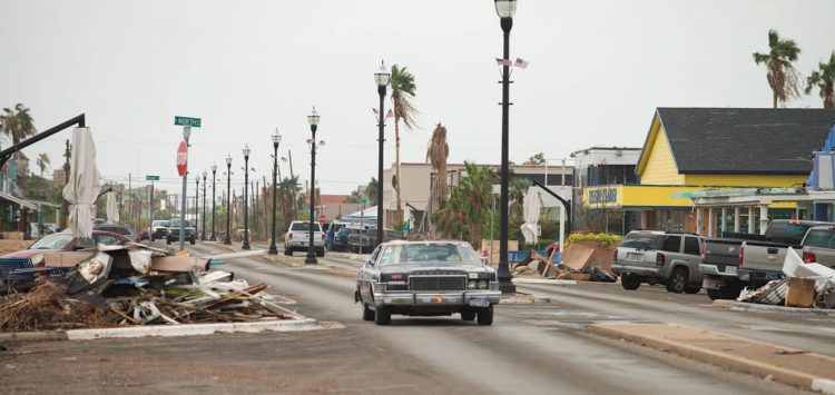 Clyde makes landfall at Aransas Pass