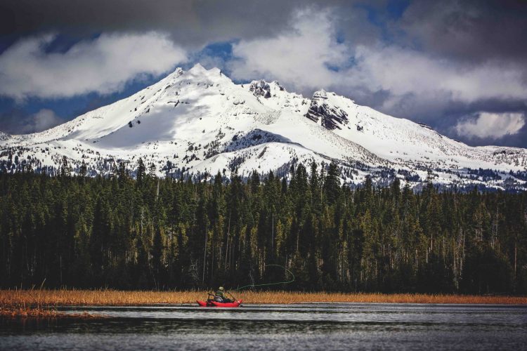 High Mountain Lake Trout Fishing