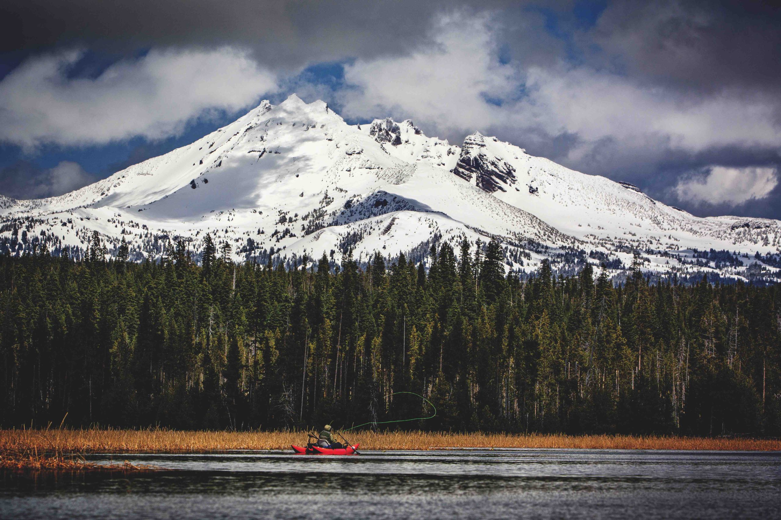 High Mountain Lake Trout Fishing